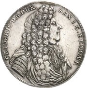 2 Thalers - Frederick I obverse image