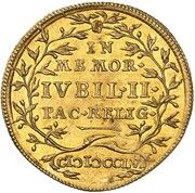 2 Ducats - Frederick III Peace, Germany, 1755 reverse image