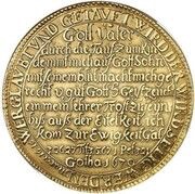 8 Ducats - Ernest Baptism, Germany, 1670 reverse image