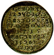 2 Groschen - Ernest Death, Germany, 1715 reverse image