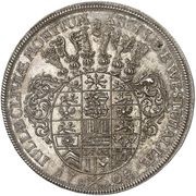 1 Thaler - Ernest III, Germany, 1708 reverse image