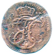 1 Heller - Ernest Frederick III Charles obverse image