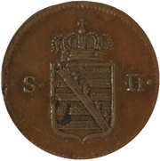 ½ Kreuzer - Frederick I obverse image