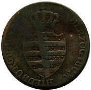 ½ Kreuzer - Frederick I obverse image