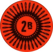 2 Rupees, Australia, 1968 reverse image