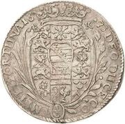 ⅓ Thaler - Bernhard II, Germany, 1673-1674 reverse image