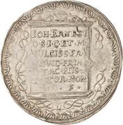 ½ Thaler - Maria, Germany, 1682 reverse image
