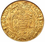 5 Ducats - Bernhard II, Germany, 1673 reverse image