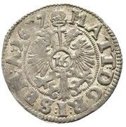 1⁄16 Thaler - Francis II, Germany, 1614-1619 reverse image