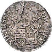 ¼ Thaler - August II, Germany, 1624 reverse image