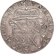 ⅔ Thaler - Julius Francis, Germany, 1678 reverse image