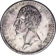⅔ Thaler - Frederick VI obverse image