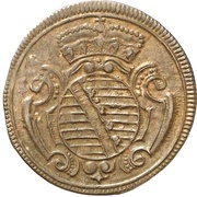 1 Heller - Frederick William obverse image