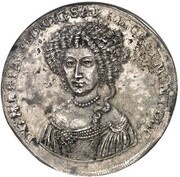 1 Thaler - Bernhard Death of Marie Hedwig of Hessen-Darmstadt obverse image