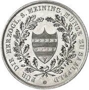 1 Thaler - Bernhard Erich Freund Pattern obverse image