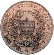 1 Thaler - Bernhard Erich Freund Pattern obverse image