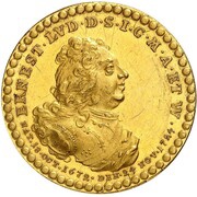 5 Ducats - Ernest Louis Death obverse image