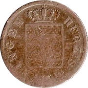½ Kreuzer - Bernhard II obverse image