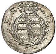 1 Kreuzer - George I Frederick Charles obverse image