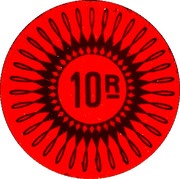 10 Rupees, Australia, 1968 reverse image