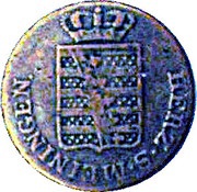 1 Kreuzer - Bernhard II obverse image