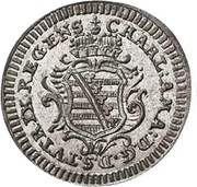 1 Kreuzer - August Frederick Charles obverse image