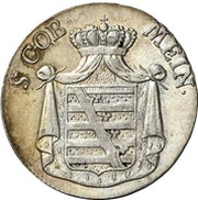 6 Kreuzers - Bernhard Erich Freund obverse image