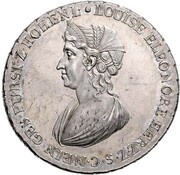 1 Thaler - Bernhard Erich Freund Death, Germany, 1803 reverse image