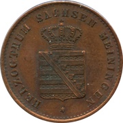 1 Pfennig - George II obverse image