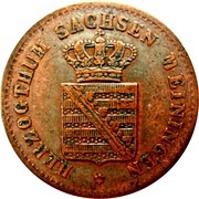 ½ Kreuzer - Bernhardt II obverse image