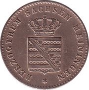 2 Pfennige - George II obverse image