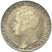 ½ Gulden - Bernhard II obverse image