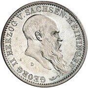 2 Marks - George II Pattern obverse image