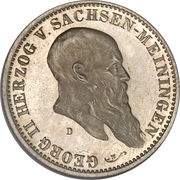 2 Marks - George II obverse image