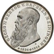 3 Mark - Bernhard III Death - Pattern obverse image