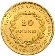 20 Kronen reverse image
