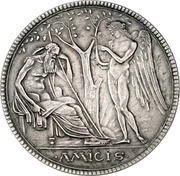 5 Mark - George II Pattern, Germany, 1900 reverse image