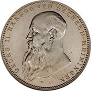 5 Mark - George II obverse image