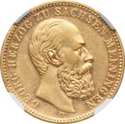 20 Mark - George II obverse image