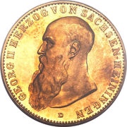 20 Mark - George II obverse image