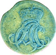 1 Heller - Ernest August II Constantine obverse image
