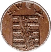 1 Heller - Charles August obverse image