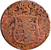 1 Pfennig - Charles August obverse image