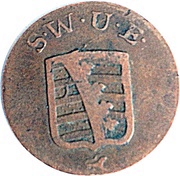 1 Pfennig - Charles August obverse image