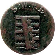 1 Pfennig - Charles August obverse image
