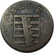 1 Pfennig - Charles August obverse image