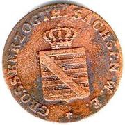 1 Pfennig - Charles Frederick obverse image