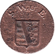 2 Pfennige - Charles August obverse image