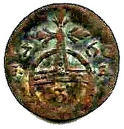 3 Pfennig - Anna Amalia Regent, Germany, 1760 reverse image
