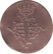 3 Pfennige - Anna Amalia Regent obverse image